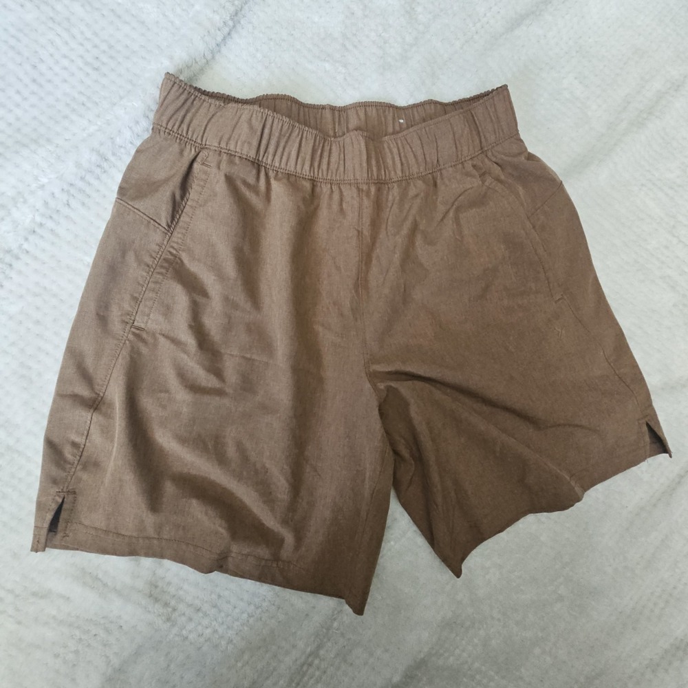 Old Navy‎ Active Men's Quick Dry Shorts Khaki Athletic Sports Small Sierra Oak